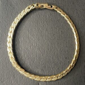 Gold Tone Link Bracelet